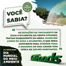 Gestão da água - GTFOODS